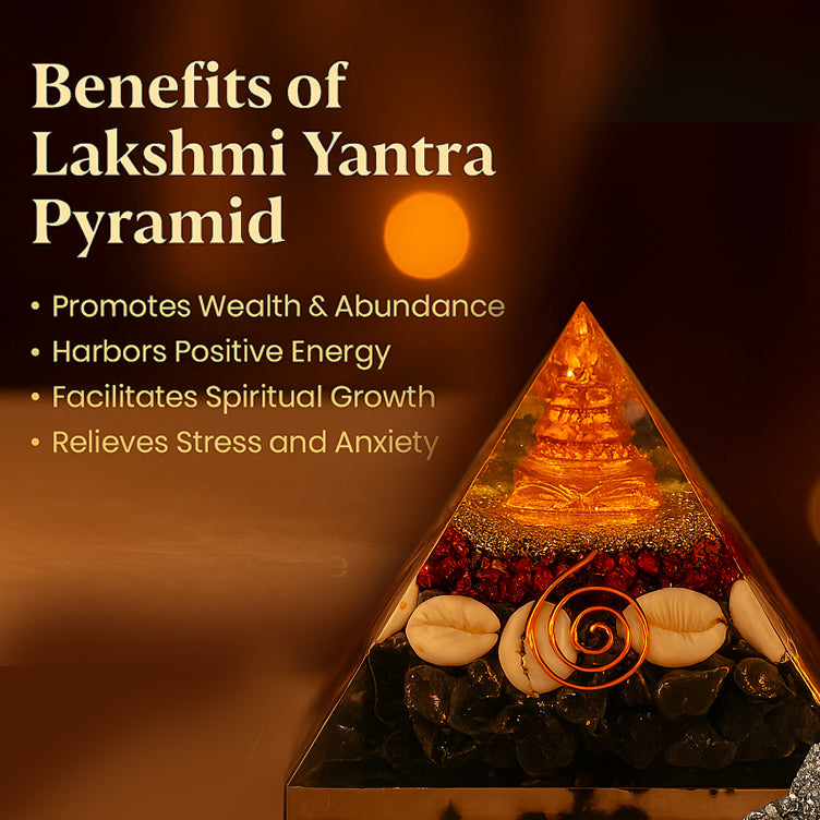 PREMIUM SIDDH LAKSHMI YANTRA WELLNESS PYRAMID