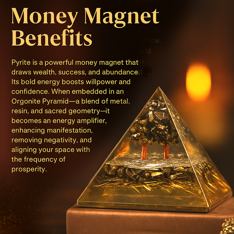 PREMIUM MONEY MAGNET WELLNESS PYRAMID